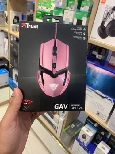 Mouse Gamer Trust Gxt Gav - Novo Lacrado - Parcelamos Sem Juros