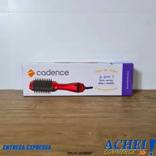 Escova Secadora Cadence Diva 4 em 1 - Novo/Lacrado -NF-Garantia