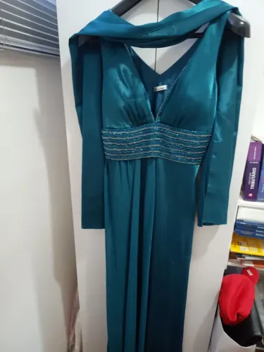 Vestido Longo Verde Esmeralda