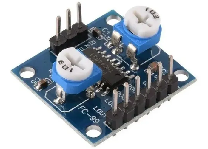 Amplificador Mini Digital 5w+5w - Total 10w Pam8406 Arduino Automação COD-AM475
