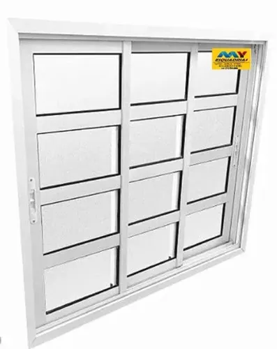 Vitro travessa 3 planos aluminio branco premium