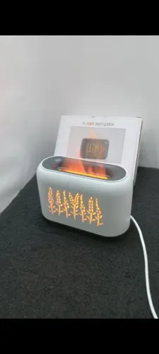 UMIDIFICADOR DE AR E AROMATIZADOR DIFUSOR CHAMAS.  * NOVO *