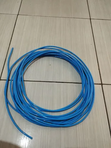 15 metros de Cabo Elétrico Azul 10 mm COBRE/SIL Fio elétrico 