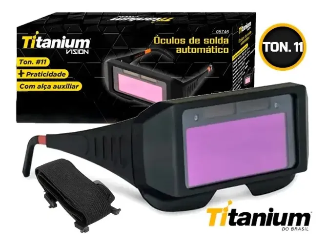 Oculos de Solda Profissional com Escurecimento Automático