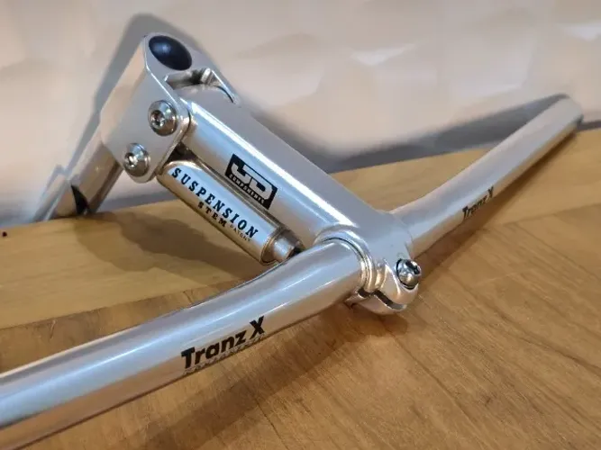 Guidom Trans-X + Avanço com suspenção Trans-X - Vintage - anos 90 (NOVOS)