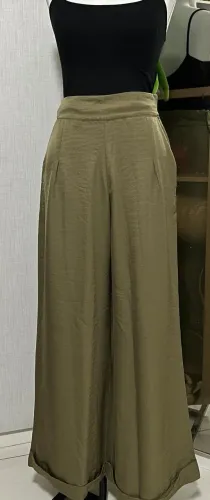 calça pantalona alfaiataria