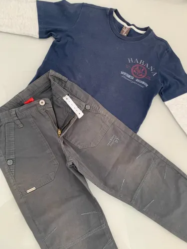 Conjunto Camisa e Calça - 12 anos