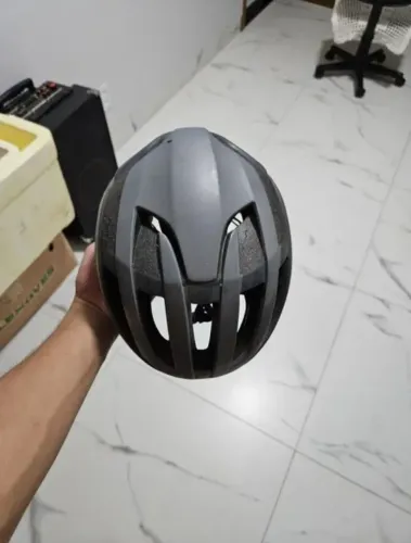 Capacete Ciclismo Cinza