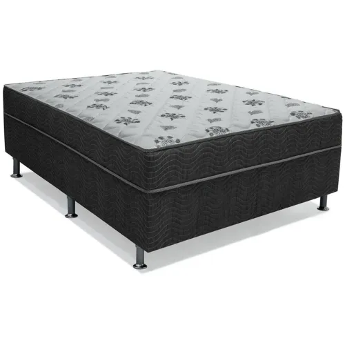 Cama Box Casal Spring Molas Ortobom - Entrega Rápida