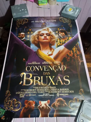 Cartaz Convenção das Bruxas!