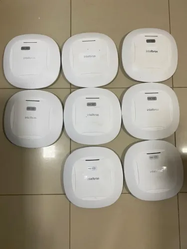 8 Access Points Intelbras AP 1750 AC - Dual Band - PoE - Usados e Funcionando