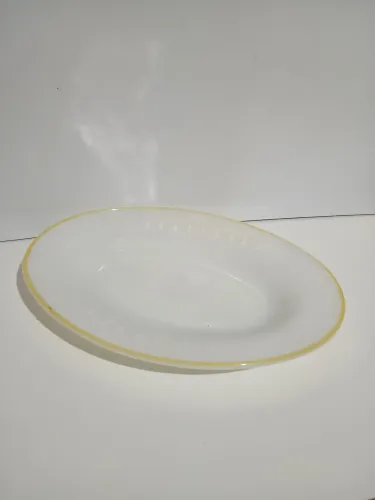 Tigela oval termo rey gravatinha 27 cm