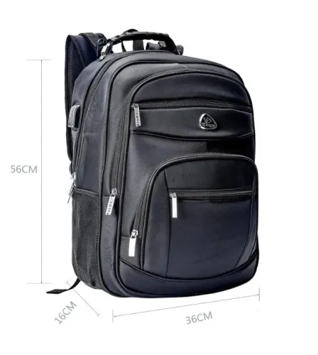 Mochila Impermeável Super Grande Nova Reforçada Compartimento para Notebook