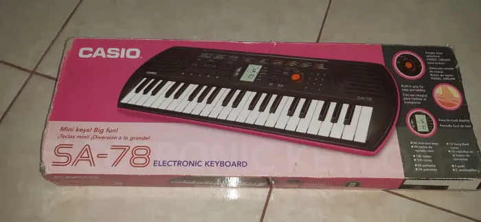 Teclado Musical Casio SA-78