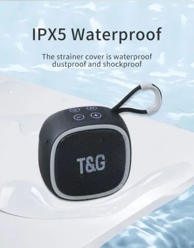 Mini Caixa de som bluetooth e usb tf TeG 659