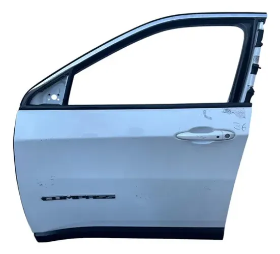 Porta Jeep Compass 2020/21/22 Dianteira Esquerda Branca