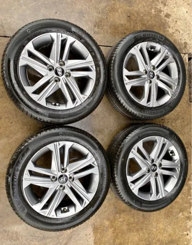 Rodas aro 16 HB20+ Pneus Michelin