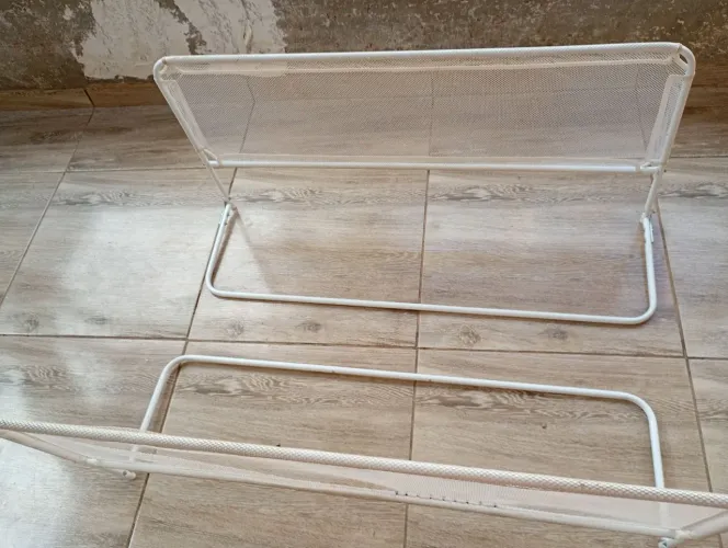 2 grades de proteção para cama de criança