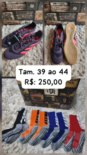 Futsal original ADIDAS + meia de brinde