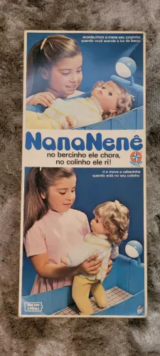 Boneca antiga Nana Nenê Estrela.