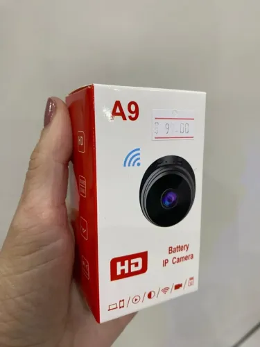 Câmera Ip Vigilancia Mini Espiã Gravação Discreta Sem Fio wi fi -Loja Coimbra Entregamos