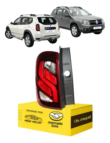 Lanterna Duster 2016 2017 2018 2019 2020 Led Sinaleira L.e Esquerdo/motorista Vermelho