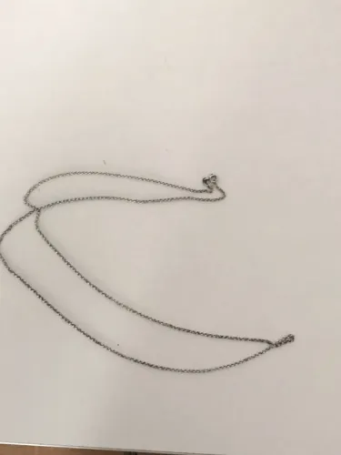 corrente de prata 35 cm
