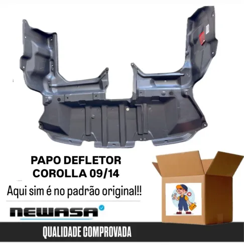 Defletor Corolla 09/14 - Qualidade Comprovada ( No padrão de autorizada)