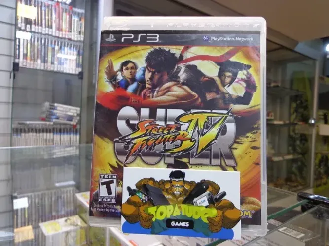 Jogo Super Street Fighter IV Ps3 Conservado 