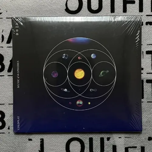 CD Coldplay - Music of the Spheres Lacrado Selena Gomez BTS