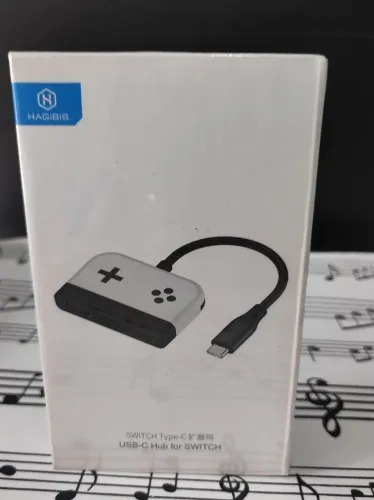 Adaptador USB-C Hub para Nintendo Switch - Hagibis