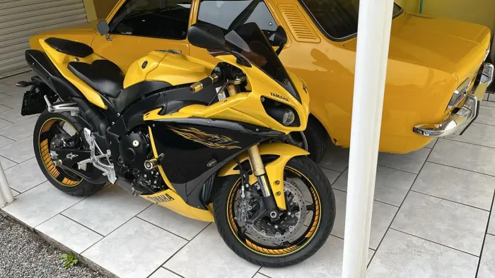 FABBRI Cupolino DOUBLE BUBBLE Fumé Scuro Per YAMAHA YZF R1 2004 2005 2006