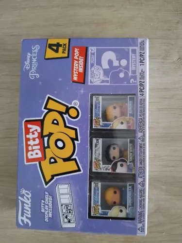 Funko Pop! Bitty - Disney Princess - 4 Pack