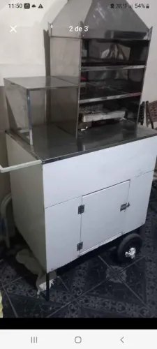 Carrinho de espetinho 