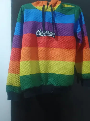 Blusa arco-íris