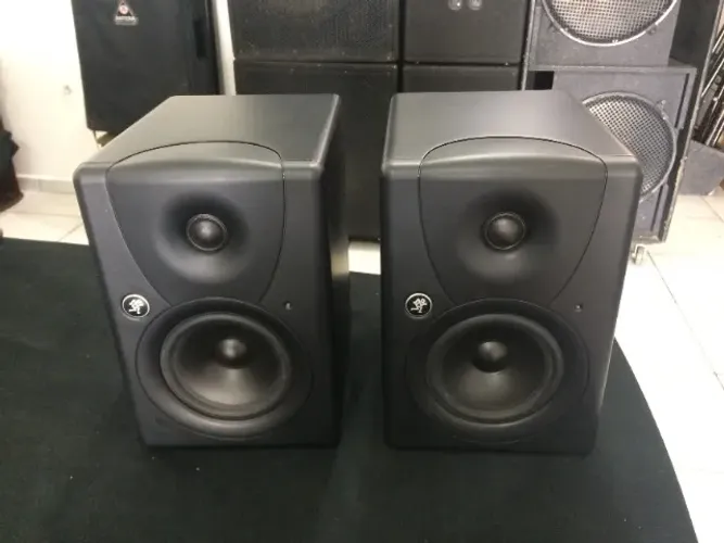 Monitores de Áudio Mackie MR5 - Semi-Novos, Impecáveis e Profissionais