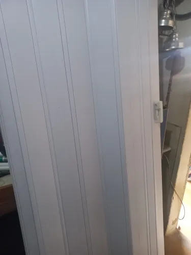 Porta PVC sanfonada