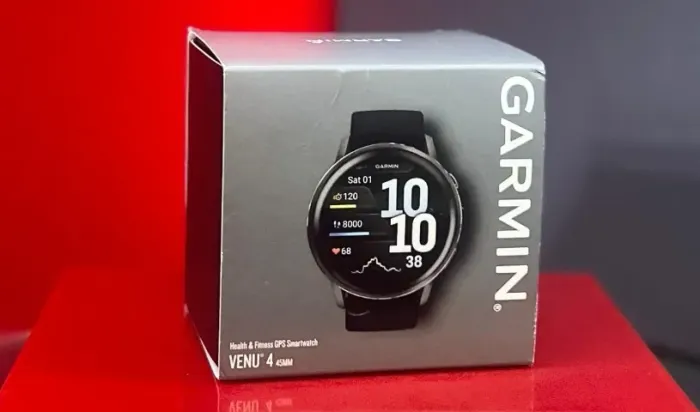 Garmin Relógio Venu 4 - 010-03014-00 - Slate / Black - 45MM - Produto Novo