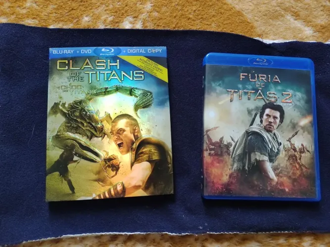 Kit - Fúria de Titãs 1 e 2 - Blu-ray