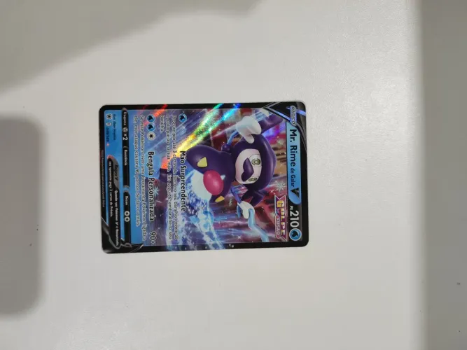 Carta pokémon Mr. Rime de galar V