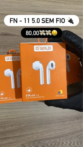 Fone de Ouvido Sem Fio FN-11 5.0 - entrega imediata lacrado