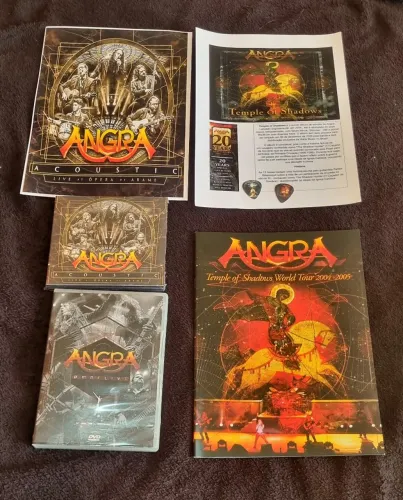 Angra - CDs, DVDs  Omni  opera de Arame