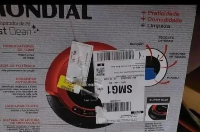 Robô Aspirador Mondial Smart Clean