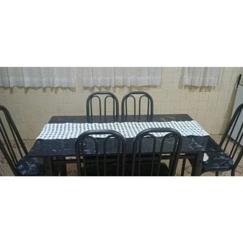Toalha de Mesa | Caminho | Trilho de Mesa | Crochê | Cor Crú | Vintage