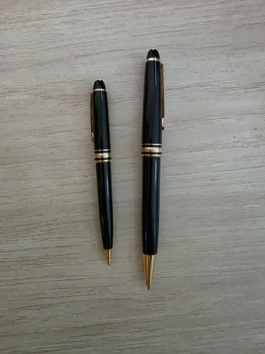 kit 2 lapiseiras montblanc meisterstuck importada da alemanha e original