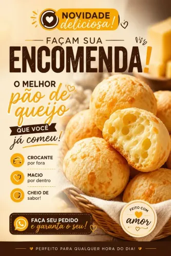 Pão de queijo pacote de 1kg