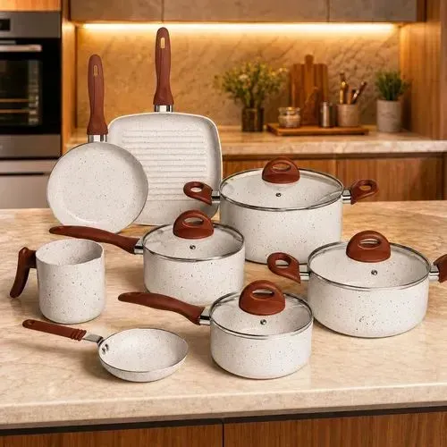 Panelas de Cerâmica Brinox com 8 peças