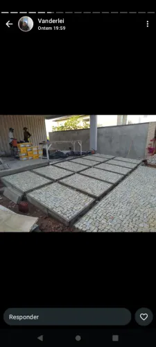 Pedra portuguesa calçada mosaico