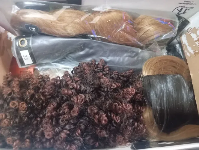 Cabelo para bonecas de pano de luxo