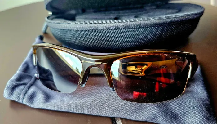 Oakley Flak Jacket XLJ ORIGINAIL com upgrade + Case Rígido